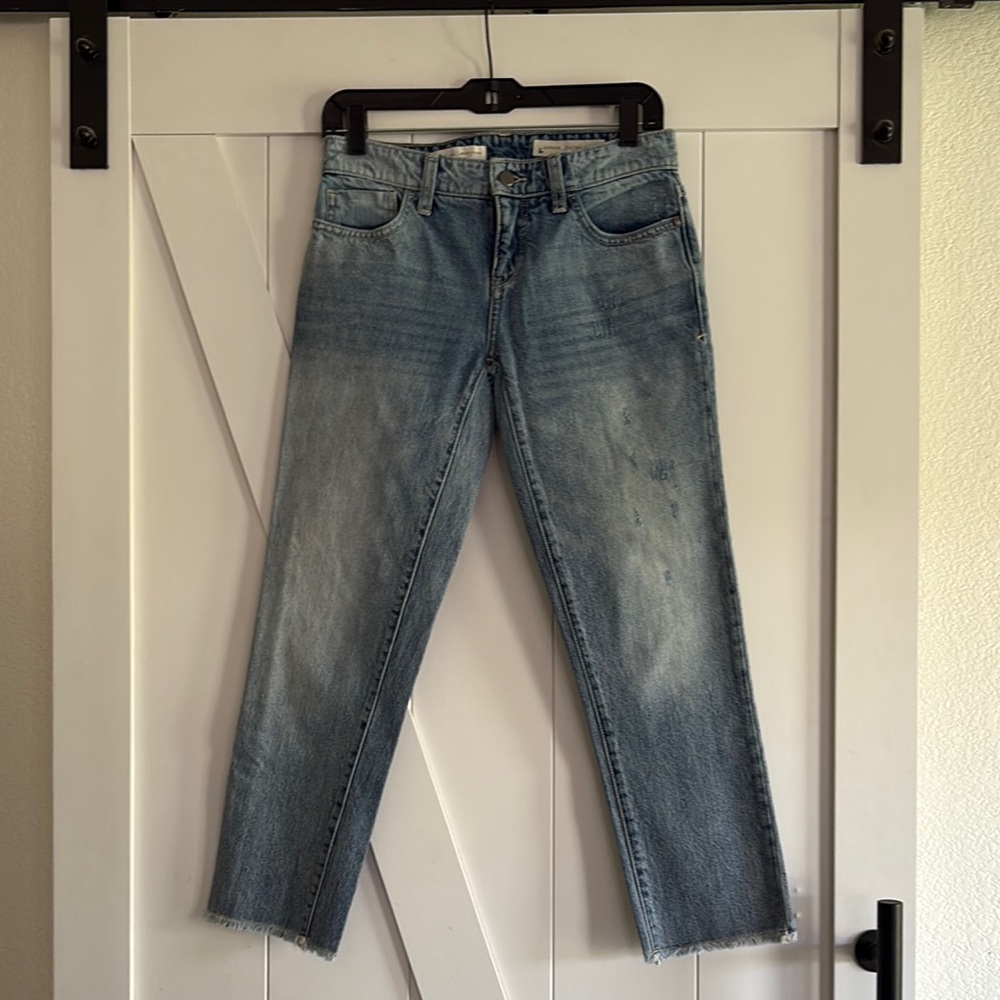 Pilcro And The Letterpress Hyphen Jeans.